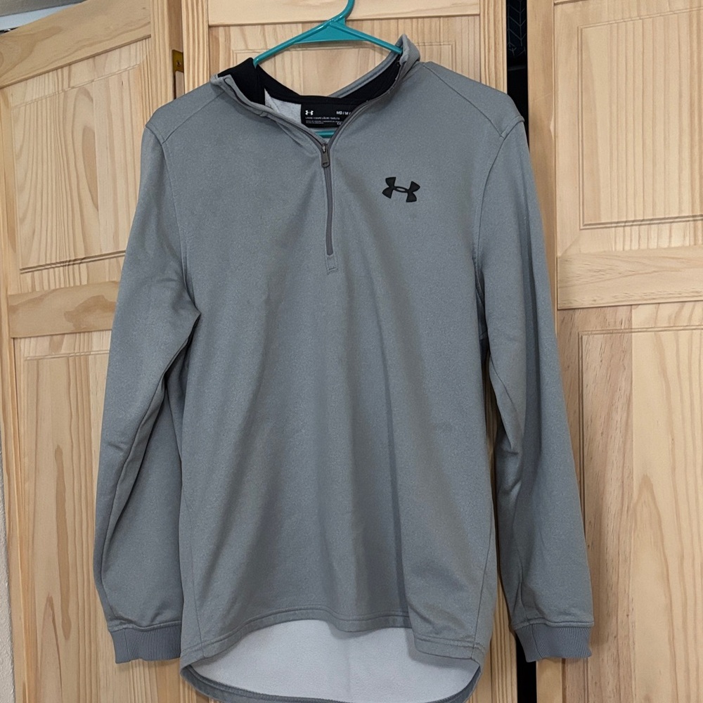 Under Armour Charcoal Quarter-Zip Pullover